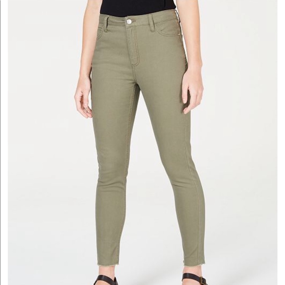 Jeggings with double button